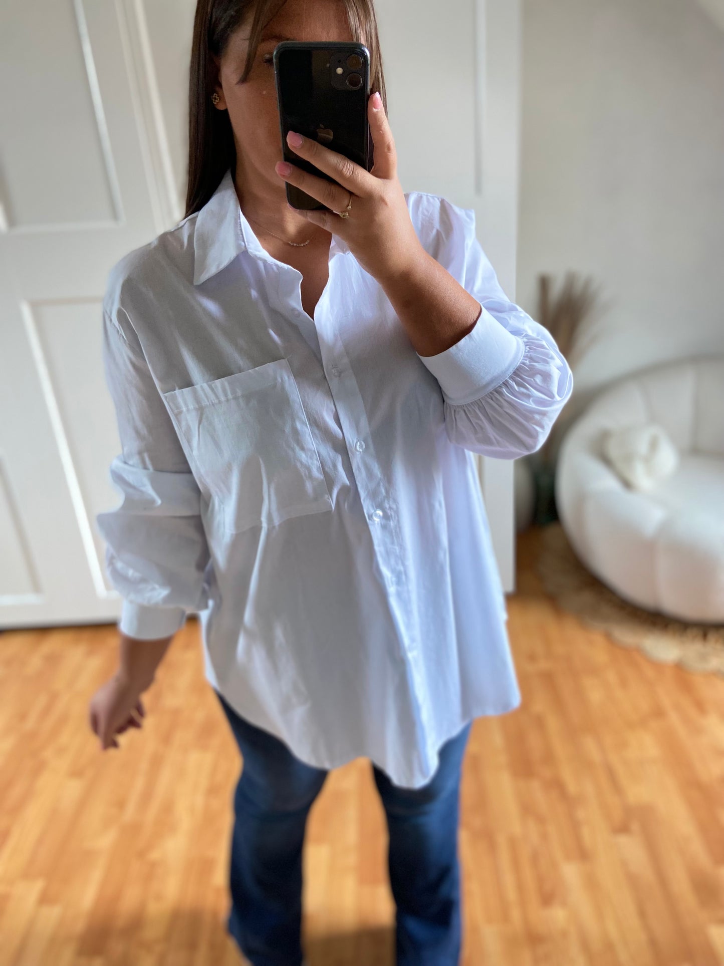 Chemise blanche oversize | OVERSIZE