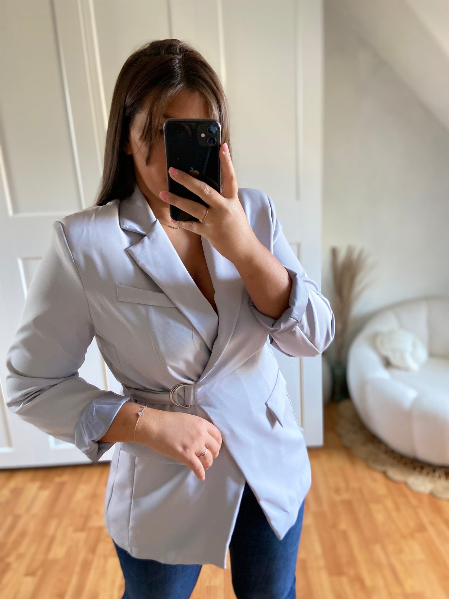 Veste Blazer | Gris | EMY