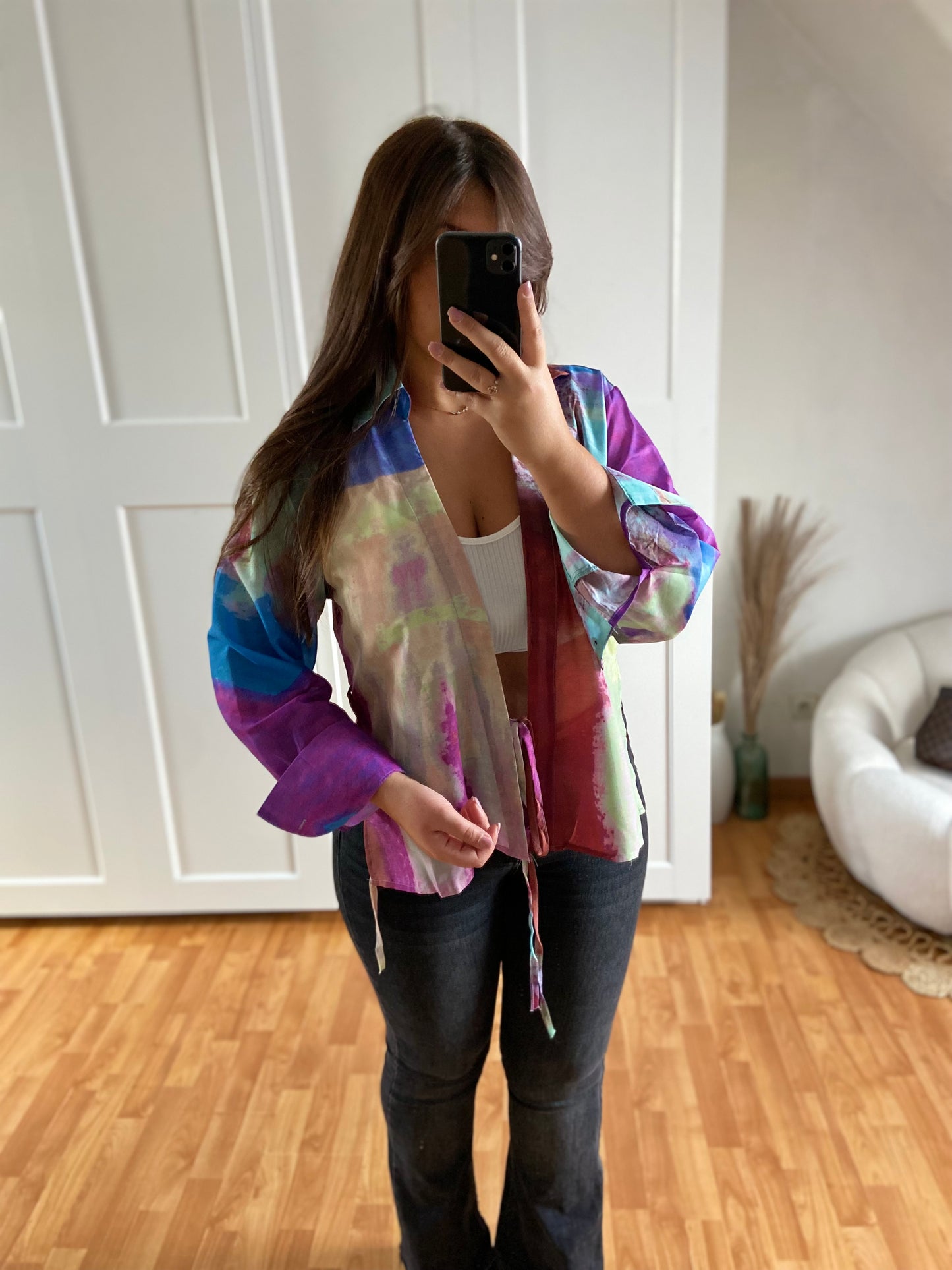 Blouse cache cœur | IRIS