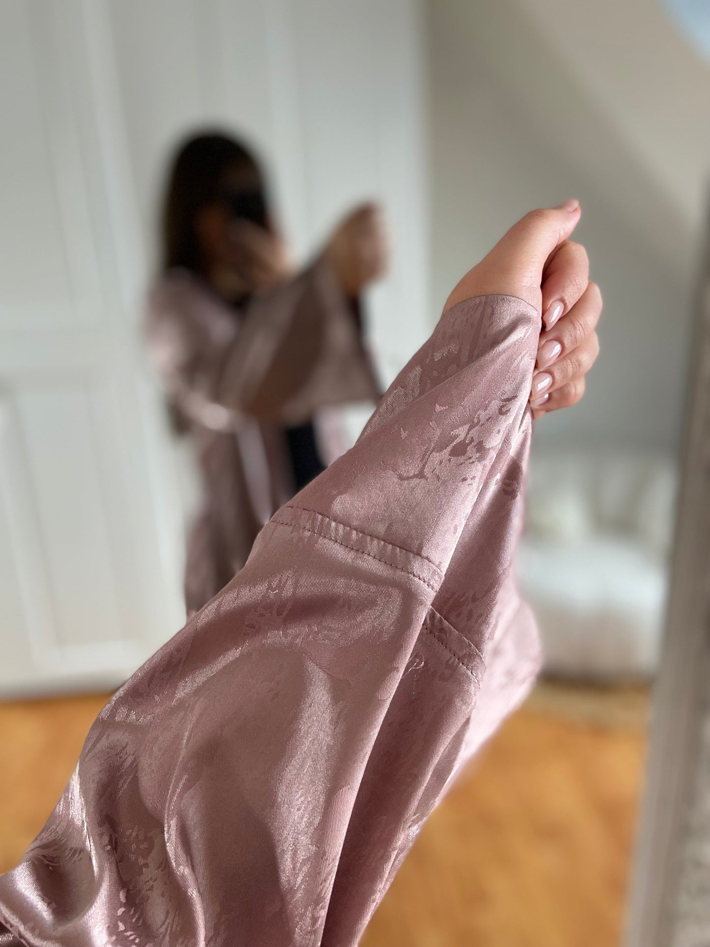 Kimono brillant | Rose | SALY