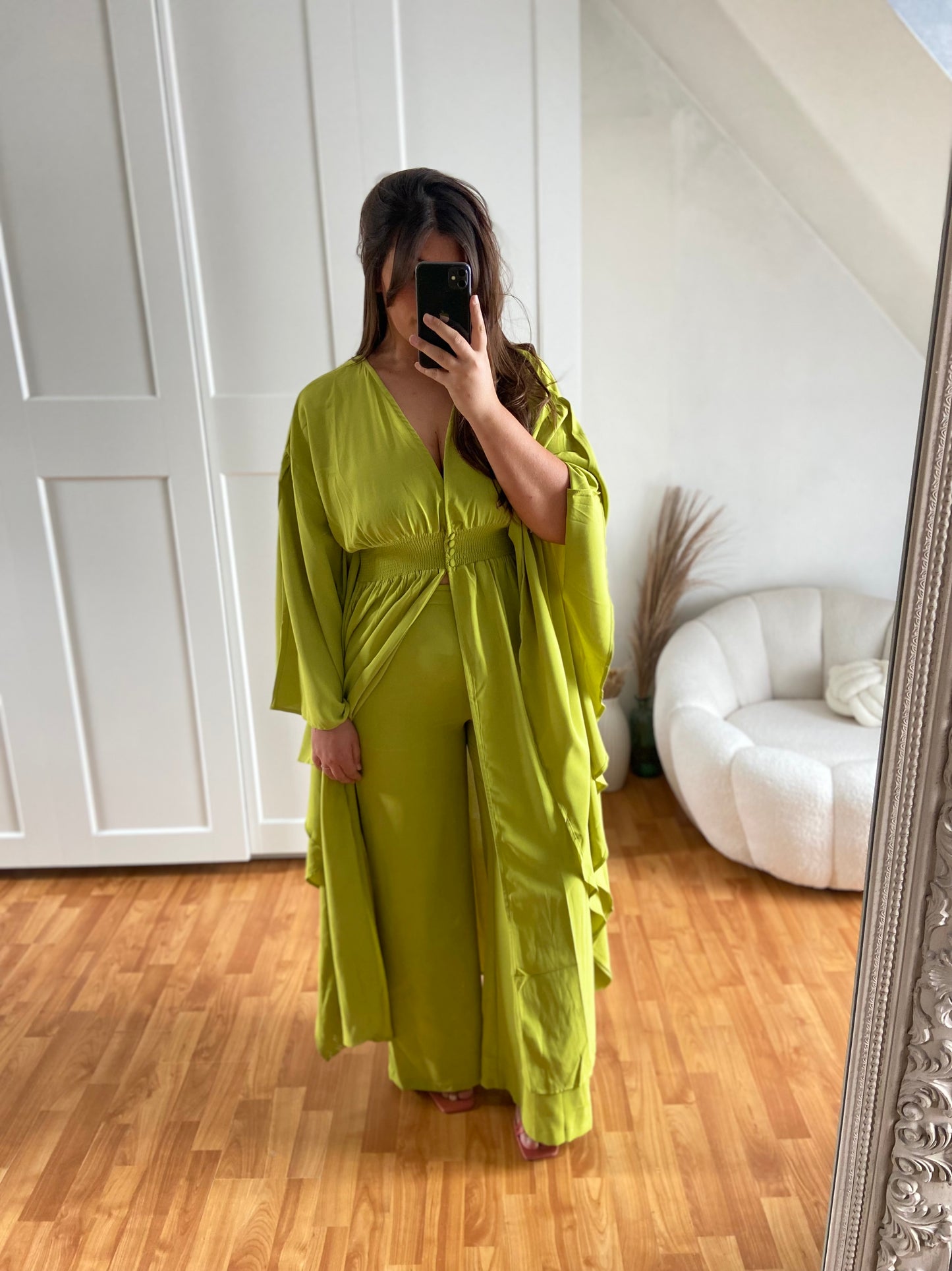 Ensemble kimono papillon + Palazzo | FLYY | Anis