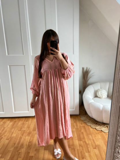 Robe en gaz de coton | SARAH