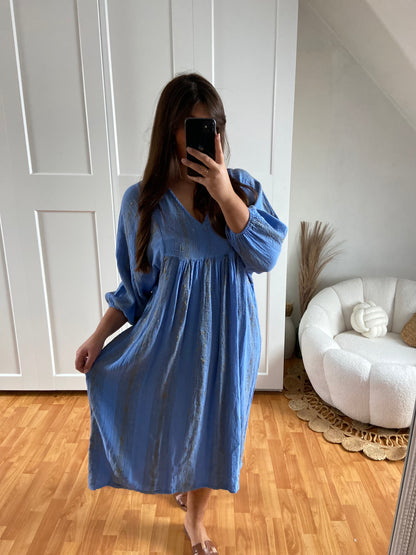 Robe en gaz de coton | SARAH